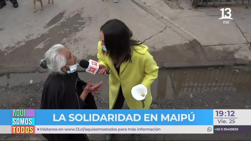 Abuela coqueta se robó la atención en “Aquí Somos Todos”