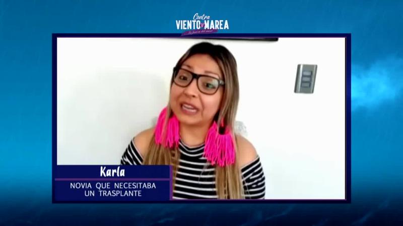 Así está ahora la novia trasplantada de Contra viento y marea