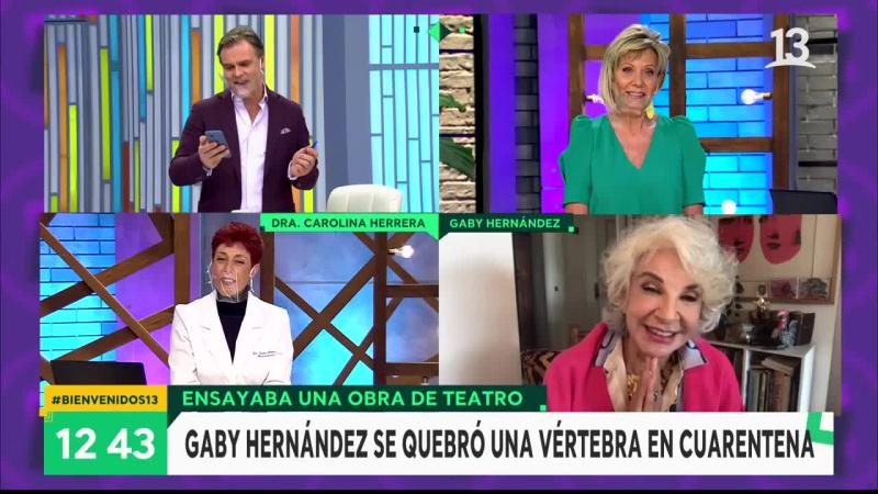 Sorprenden a Gaby Hernández con regalo en “Bienvenidos”