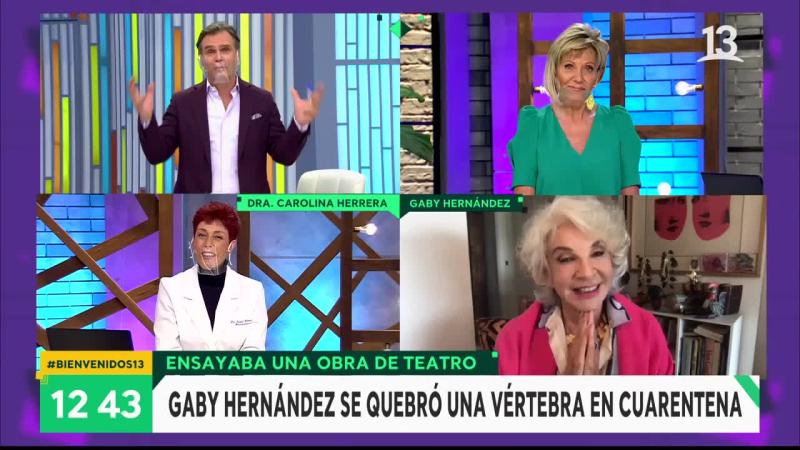 Sorprenden a Gaby Hernández con regalo en “Bienvenidos”