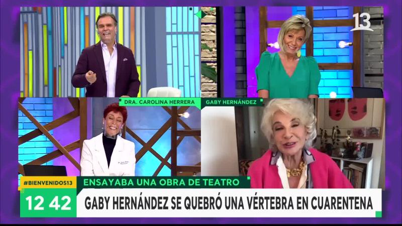 Sorprenden a Gaby Hernández con regalo en “Bienvenidos”