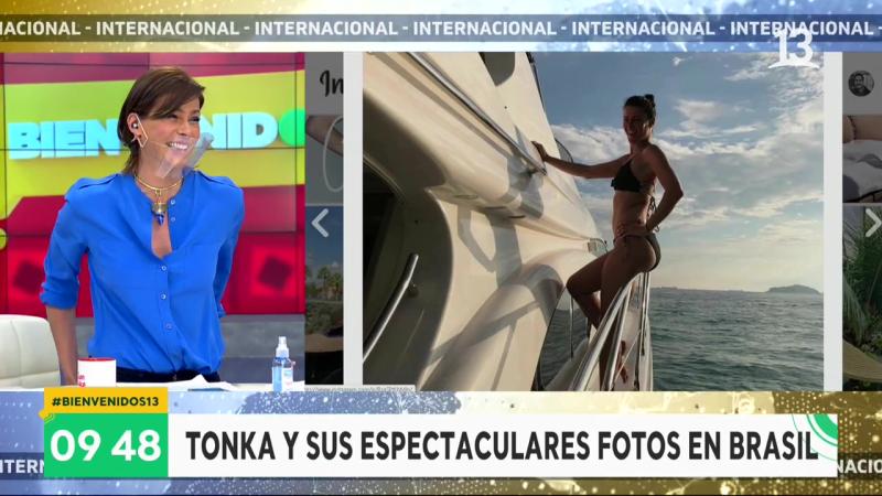Tonka Tomicic confiesa los trucos tras sus espectaculares fotos