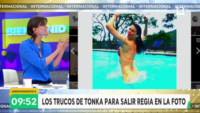 Tonka Tomicic confiesa los trucos tras sus espectaculares fotos