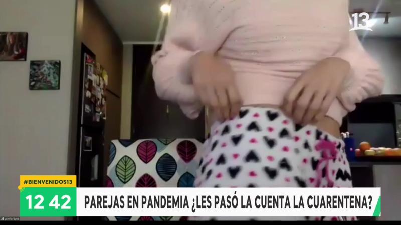 Yamila Reyna sale con pijama durante aparición en “Bienvenidos”