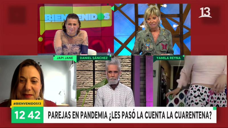 Yamila Reyna sale con pijama durante aparición en “Bienvenidos”
