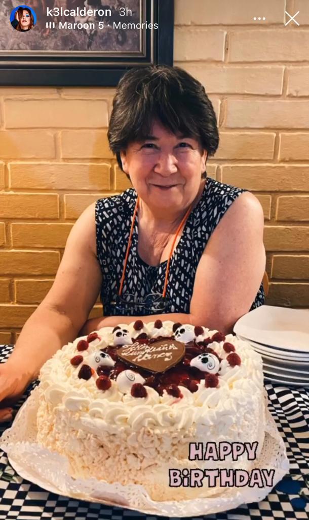 Kel Calderón celebra cumpleaños de asesora del hogar con bella fiesta