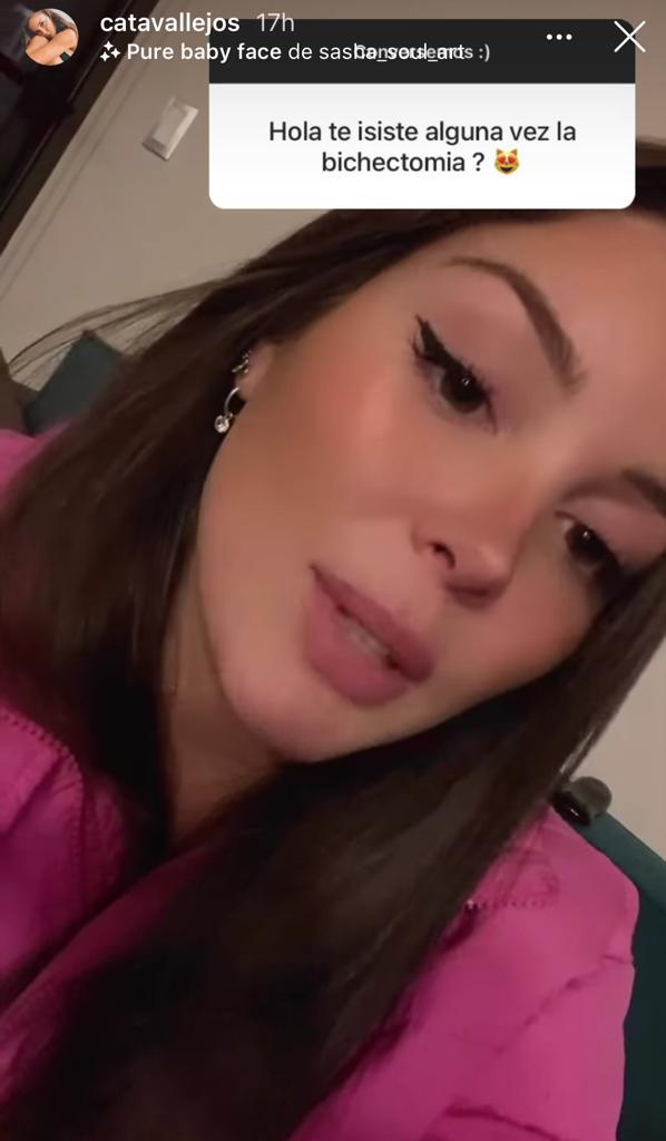 Catalina Vallejos aclara rumor sobre intervención en el rostro