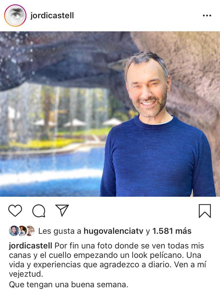 “Ya no más inyecciones”: Jordi Castell enfrenta a seguidora por comentario