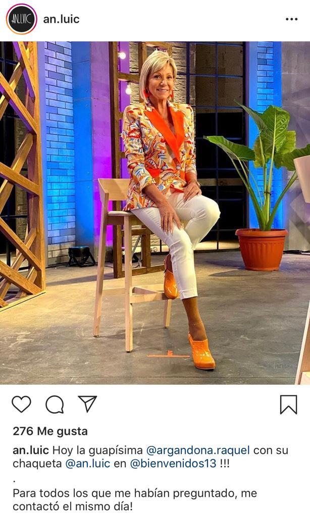 Raquel Argandoña cumple con diseñadora con la que se comprometió en pantalla