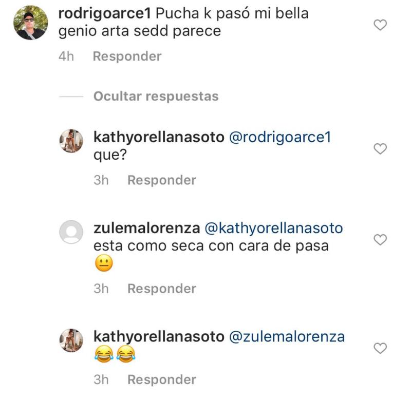 Kathy Orellana responde a crueles mensajes por su rostro