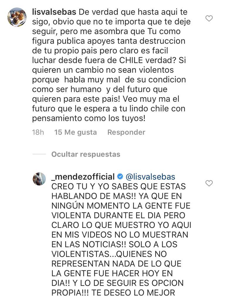 DJ Méndez enfrenta críticas tras hablar de manifestaciones
