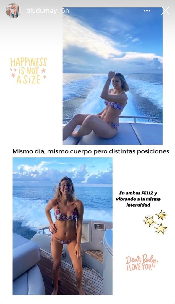 Hija de María Alberó se muestra en bikini sin retoque alguno