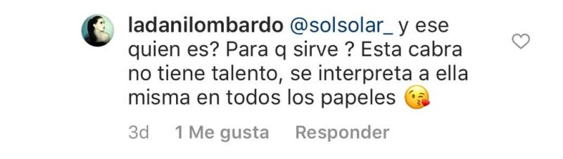 “No tiene talento”: Mariana Di Girolamo reacciona a duro comentario