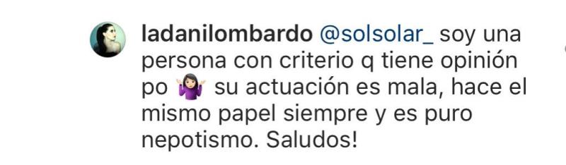 “No tiene talento”: Mariana Di Girolamo reacciona a duro comentario