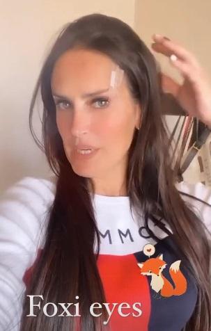 Adriana Barrientos confiesa operación para quedar con “ojos de zorro”