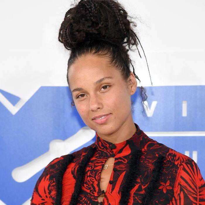 Alicia Keys sin maquillaje