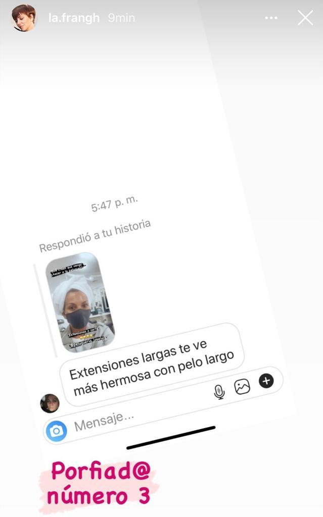 Fran García-Huidobro revela mensajes que recibe por su pelo corto