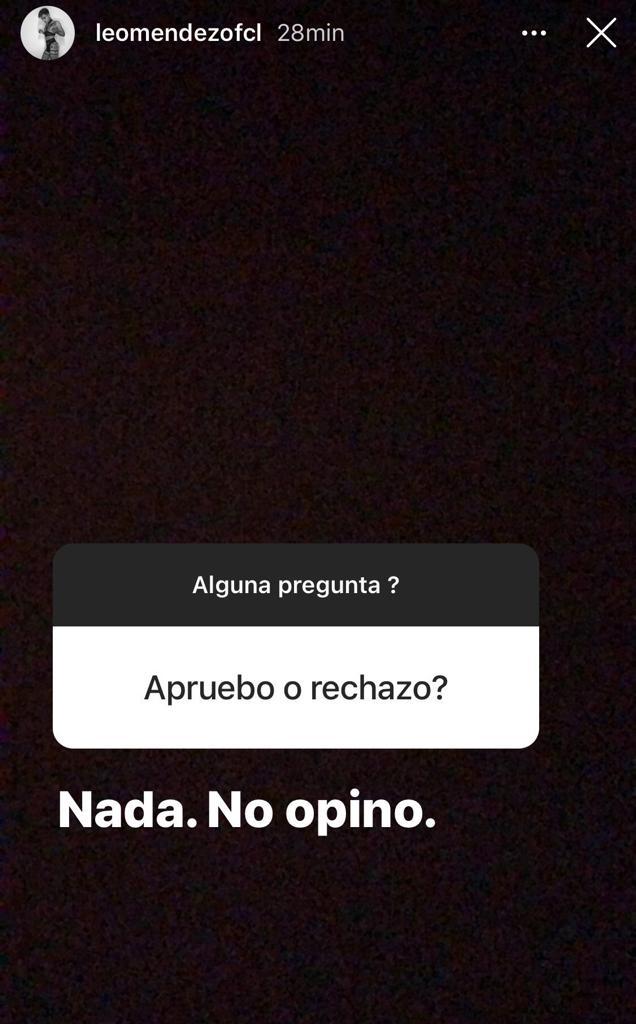 Leo Méndez Jr. recibe críticas por no querer opinar del plebiscito