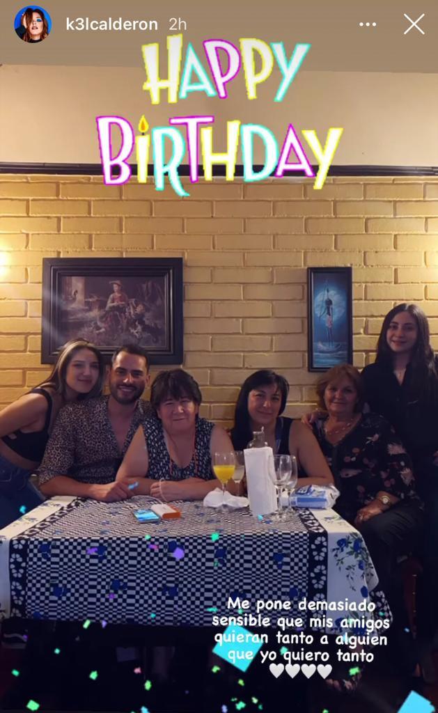 Kel Calderón celebra cumpleaños de asesora del hogar con bella fiesta