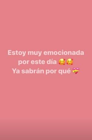 “Es la emoción más linda”: Camila Andrade revela romántica noticia