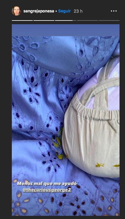 China Suárez manchada