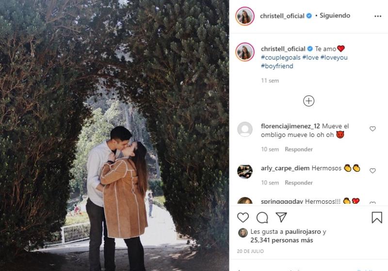 Christell confiesa cómo conserva su pololeo a distancia
