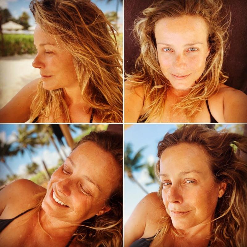 Claudia Conserva sin maquillaje