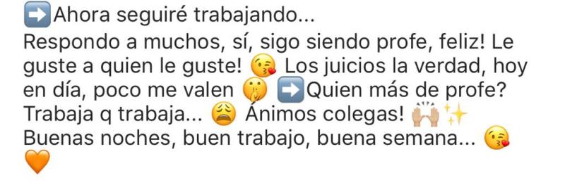 Mónica Soto se refiere a su relación actual con Óscar Garcés