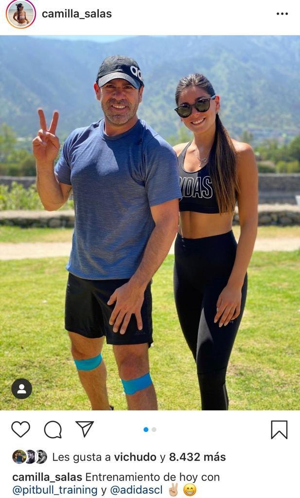 Hija de Marcelo Salas se llena de elogios por foto con su padre