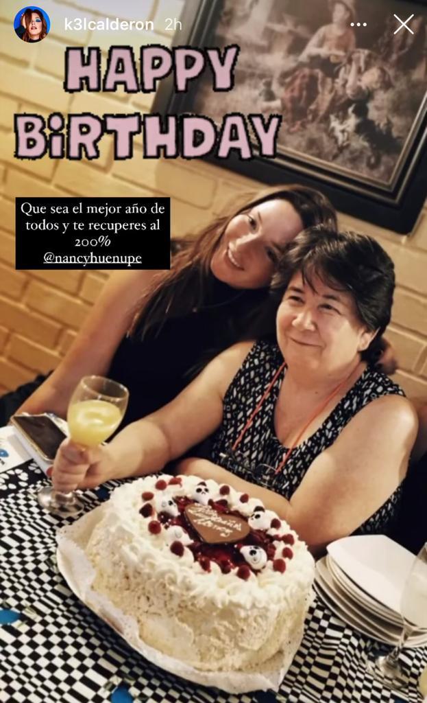 Kel Calderón celebra cumpleaños de asesora del hogar con bella fiesta