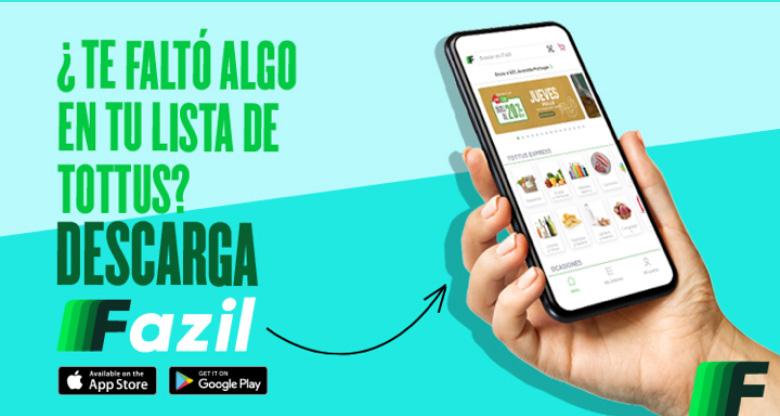 App Fazil Tottus Falabella