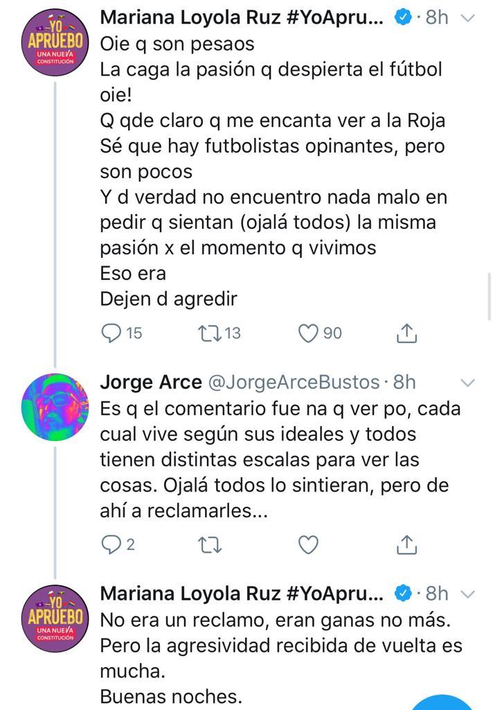 Mariana Loyola desata polémica tras comentario sobre futbolistas