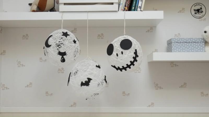 Caras tenebrosas flotantes para halloween