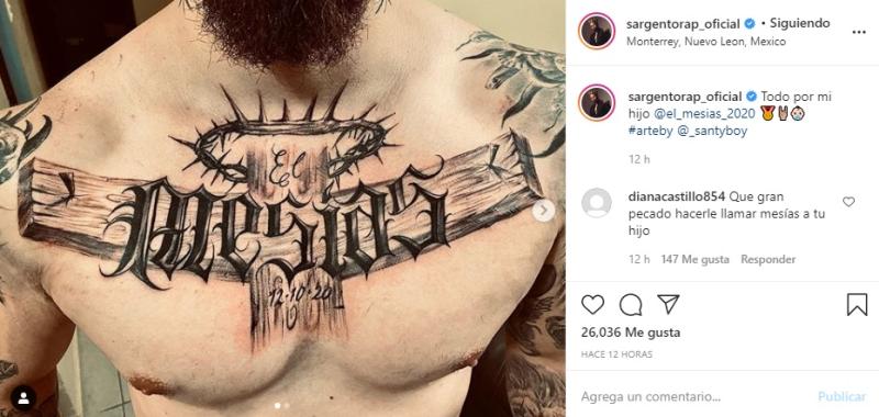 Sargento Rap ya es papá y enseñó primeras imágenes de su hijo