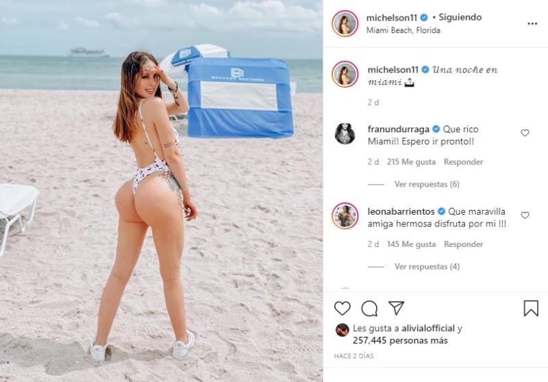 “Se te corrió el ojo”: Ignacia Michelson recibe críticas por curiosa foto