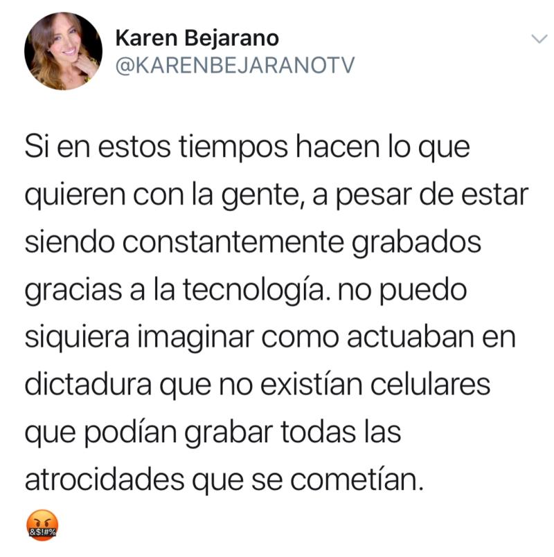 “Merecemos más”: El descargo de Karen Bejarano por crisis en Chile