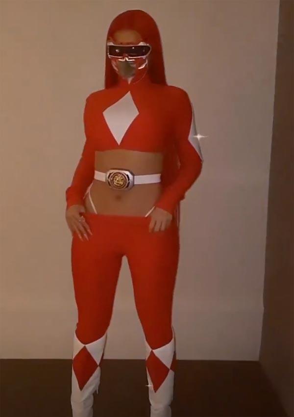 Kylie Jenner como Power Ranger
