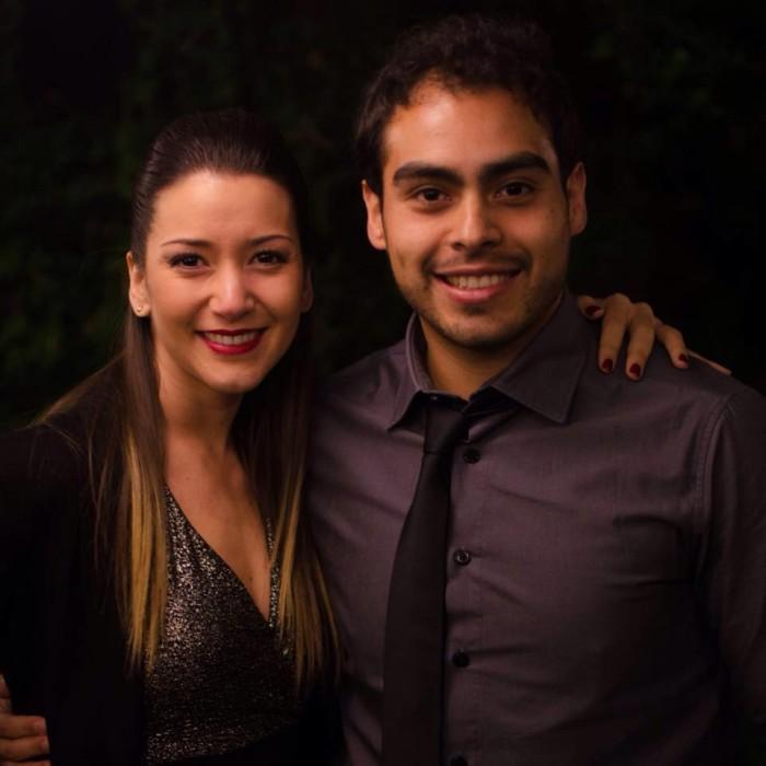 Monty Torrent y su pololo