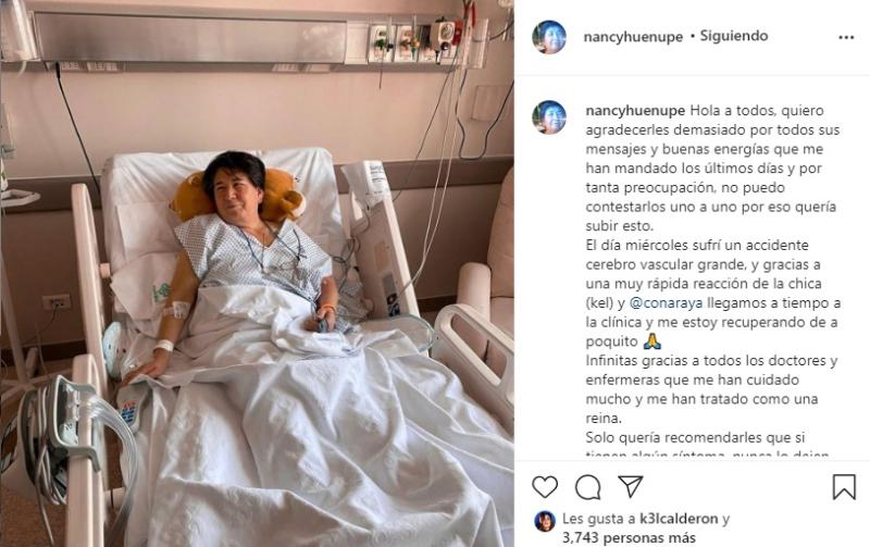 Nana de Kel Calderón sorprende con mensaje tras ataque cerebrovascular
