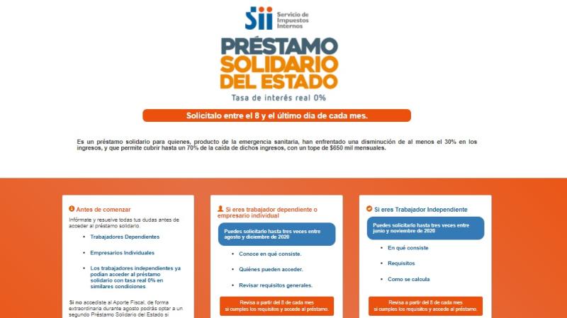 Préstamo Solidario del Estado