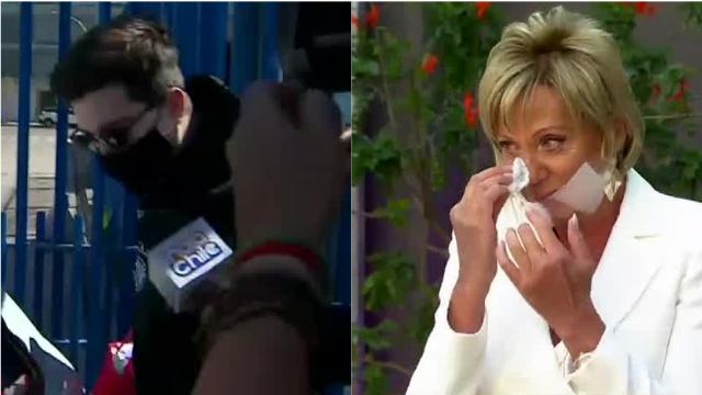 Raquel Argandoña se niega a hablar de Kel Calderón