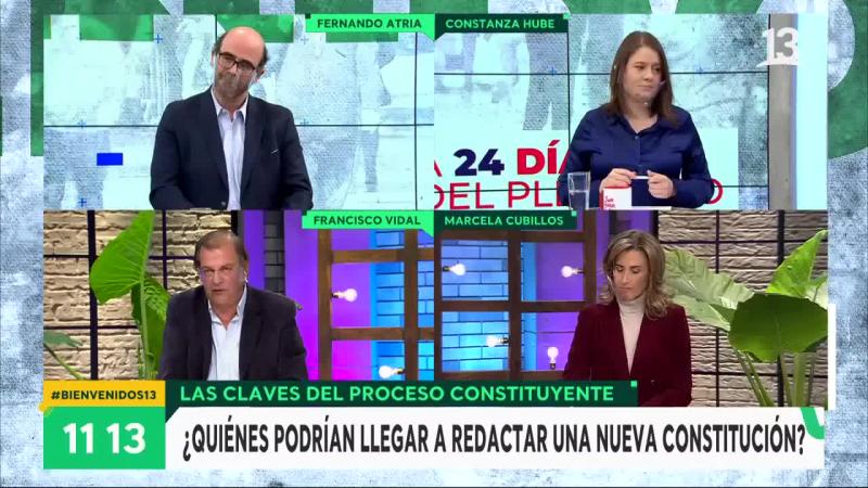 “Déjame hablar”: El cruce de Marcela Cubillos y Francisco Vidal en “Bienvenidos”