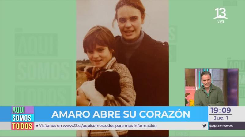 Amaro Gómez-Pablos hace homenaje televisivo a su madre