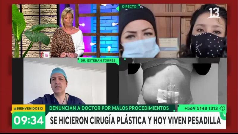 fallida cirugía estética