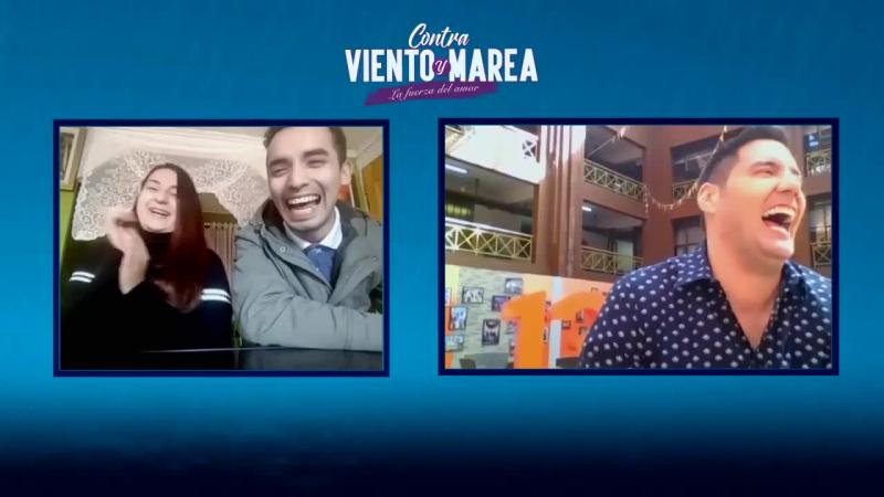 Pareja cristiana de Contra viento y marea sorprende con revelación