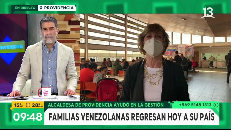 Tonka Tomicic delata nuevo look de Evelyn Matthei en “Bienvenidos”