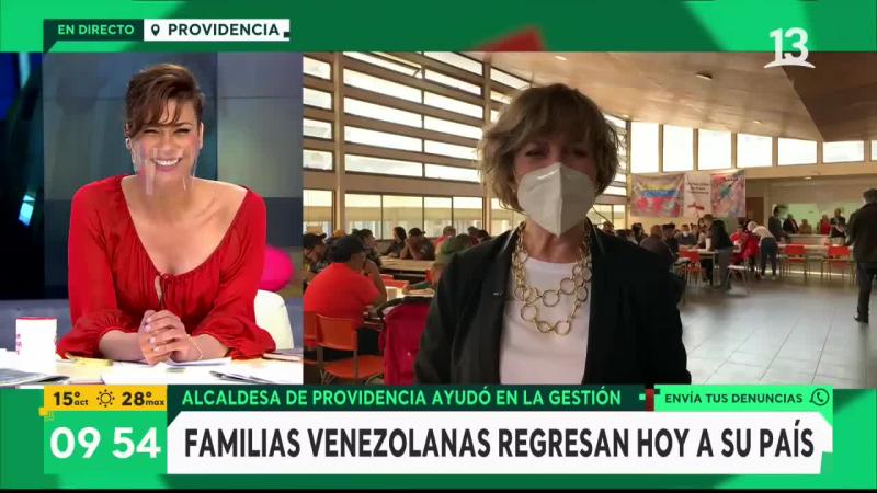 Tonka Tomicic delata nuevo look de Evelyn Matthei en “Bienvenidos”