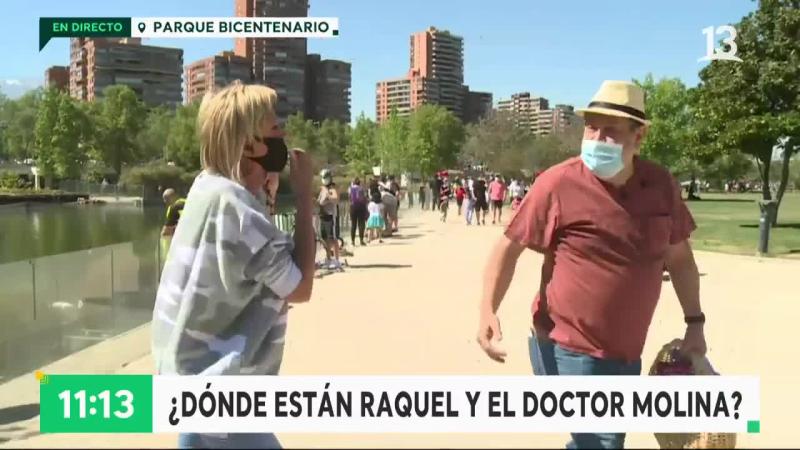 Raquel se molestó con el Dr. Molina