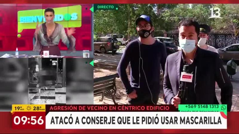 Vecino atacó a conserje