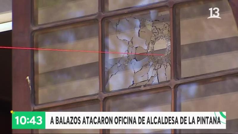 Lavín por bala que llegó a oficina de Pizarro
